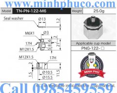 Đầu nối TN-PN-122-M6